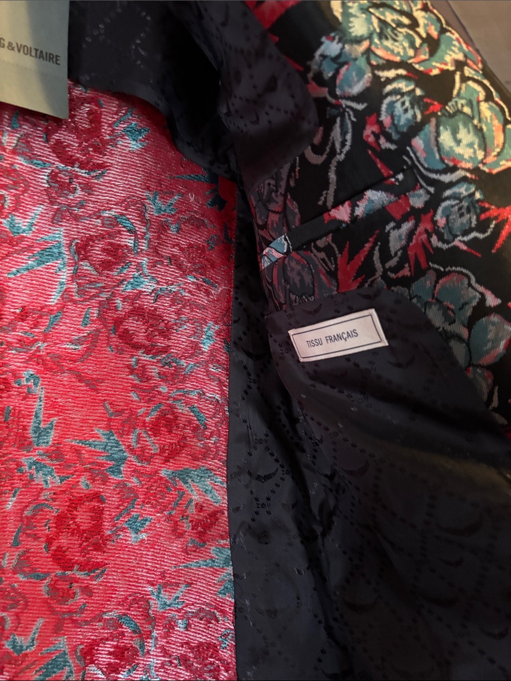 NWT Zadig and Voltaire Vegy Jac Thunder Blazer - Picture 3 of 8